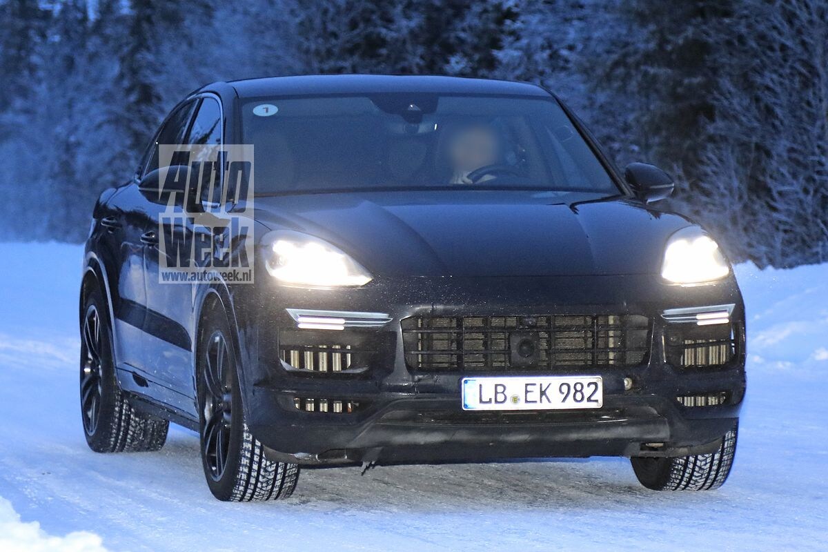 Porsche Cayenne Coupé Spyshots