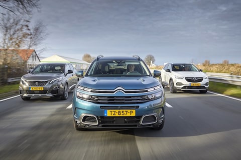 Citroën C5 Aircross - Opel Grandland X - Peugeot 3008 - Vergelijkende Test
