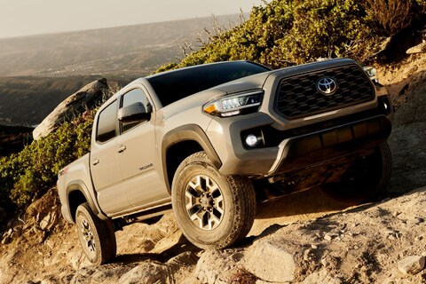 Toyota Tacoma onder het mes