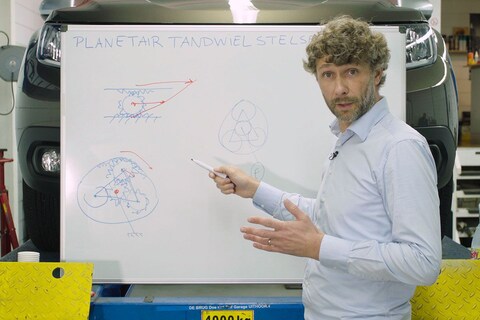 Planetair tandwielstelsel - Cornelis schetst