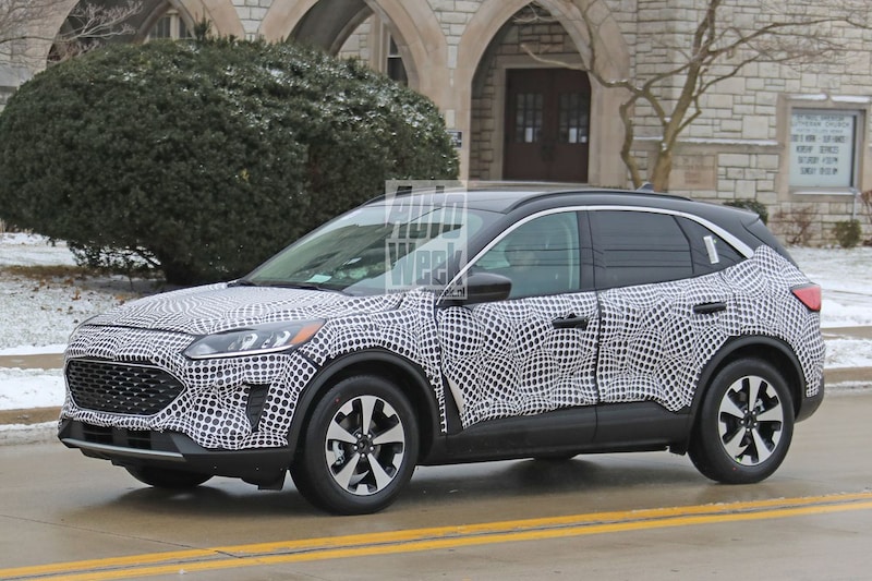 Ford Kuga Hybrid spyshots