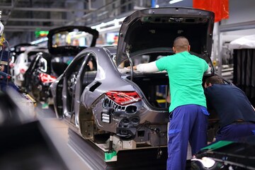 Fabriek Mercedes-Benz CLA Ungarn 