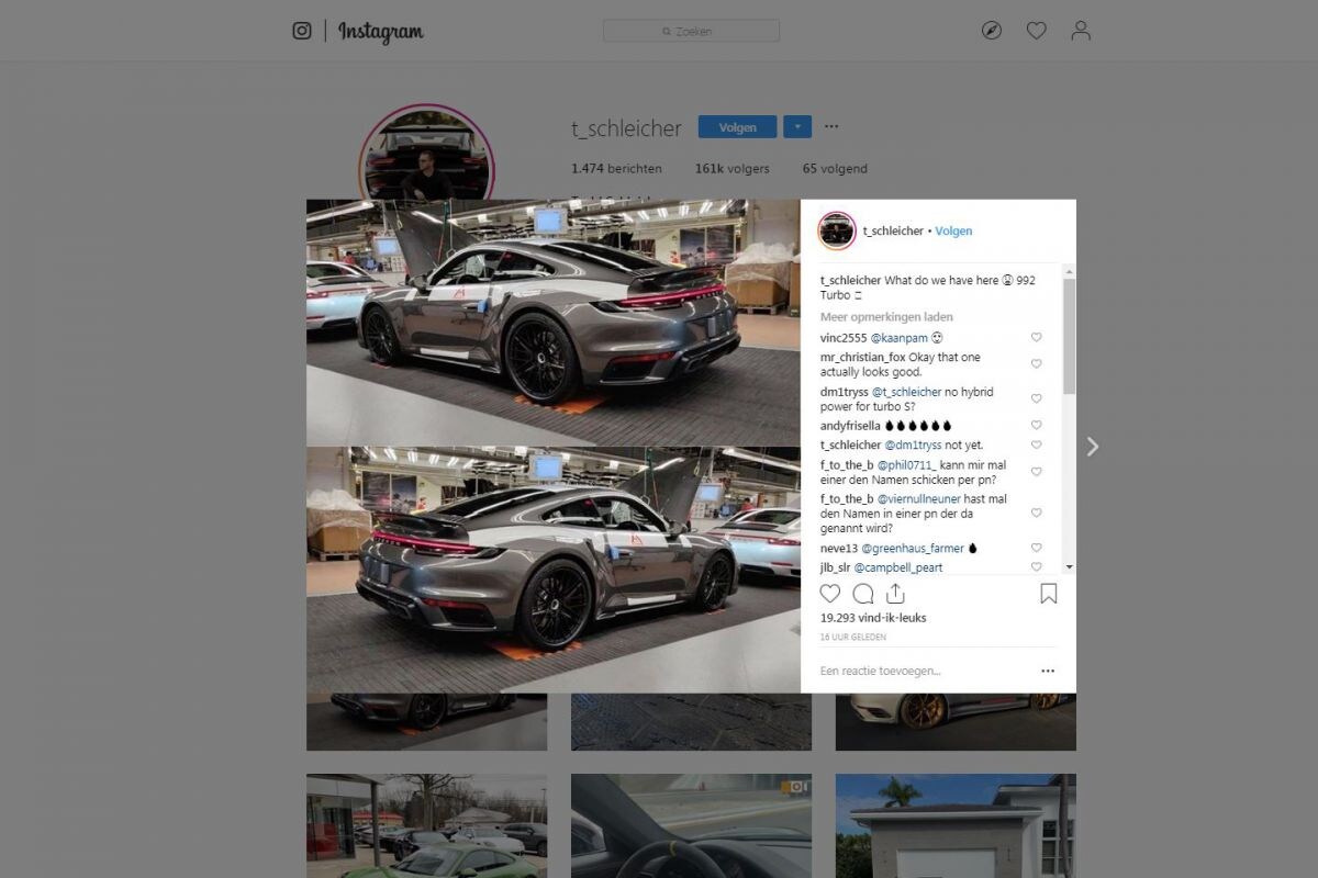 Porsche 911 Turbo gelekt?