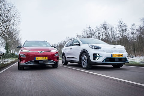 Hyundai Kona Electric vs Kia e-Niro - Vergelijkende Test