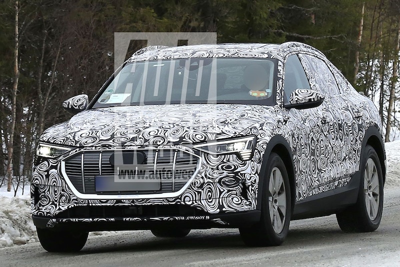 Audi E-tron Sportback spyshots