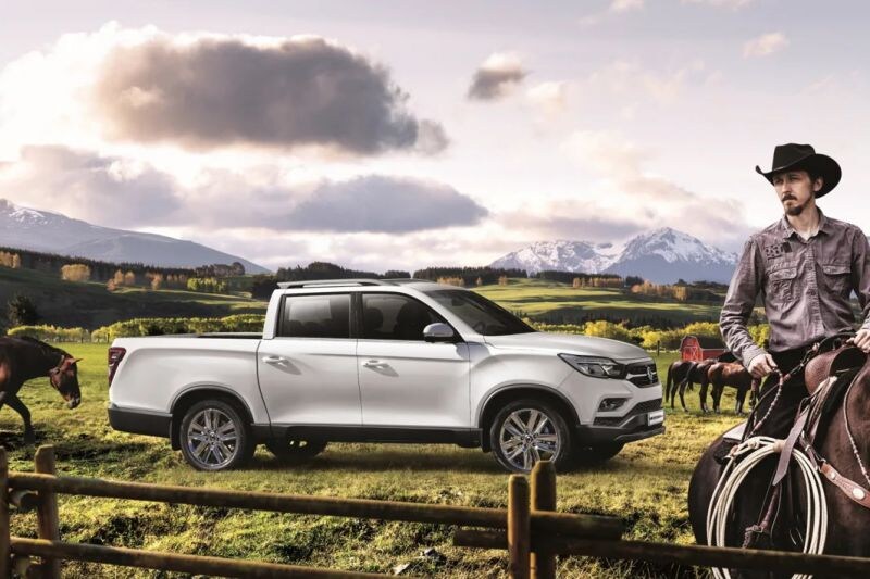 SsangYong Korando en Musso Grand Pick Up