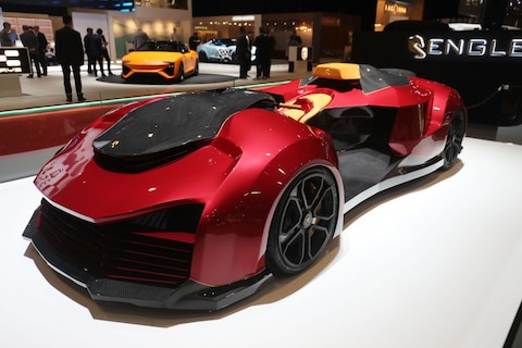 Engler F.F. toont Superquad in Genève