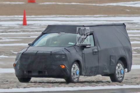 Ford test compacte pick-up