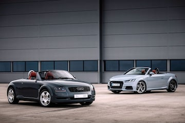 Audi TT eerste en derde generatie