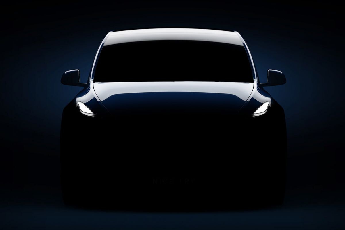 Tesla Model Y teaser