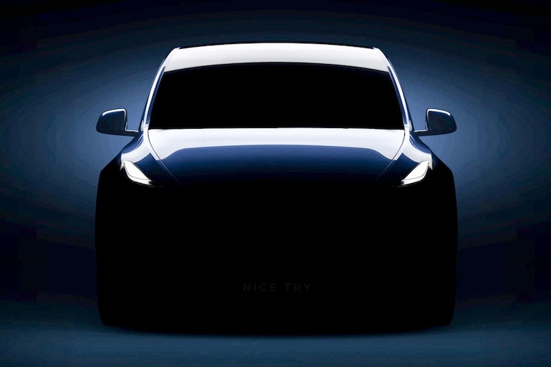 Tesla Model Y teaser