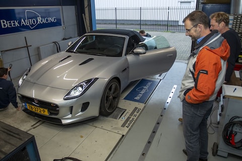 Op de Rollenbank: Jaguar F-Type 5.0 V8 S Convertible