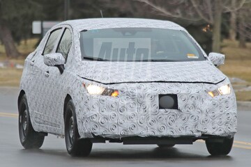 Spyshots Nissan Versa