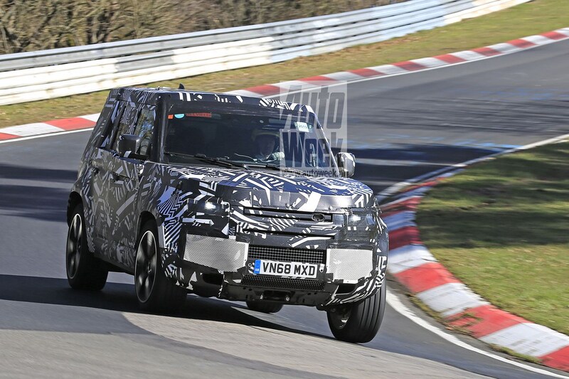 Land Rover Defender spyshos
