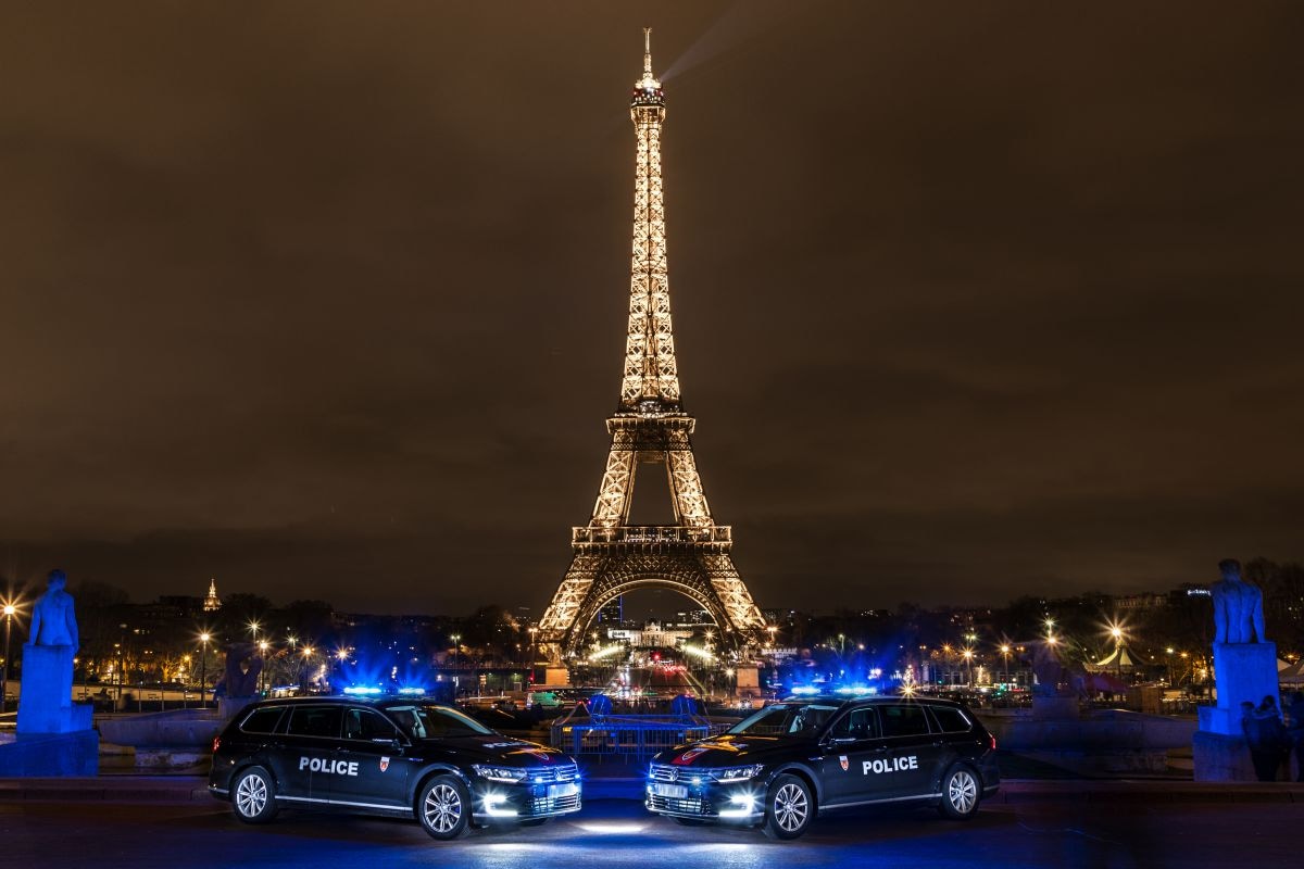 Volkswagen politie Parijs