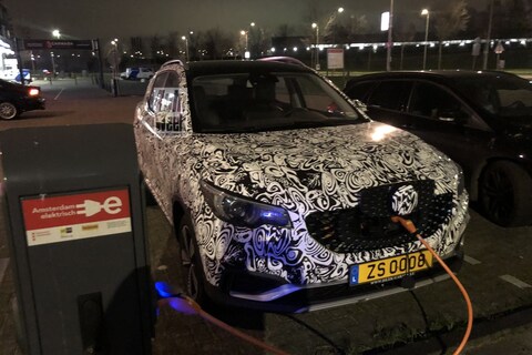 MG eZS in Amsterdam gesnapt