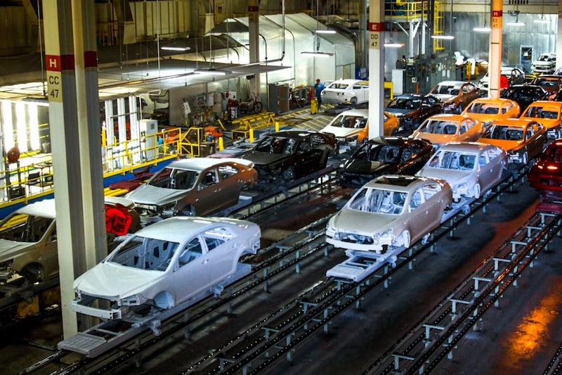 GM fabriek productie USA VS Amerika 