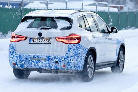 Elektrische BMW X3 doorstaat koudeproef