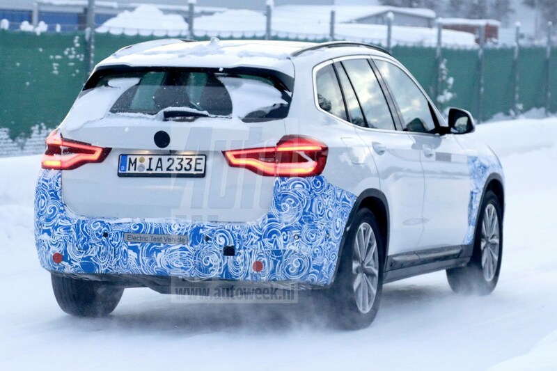 BMW iX3 spionage