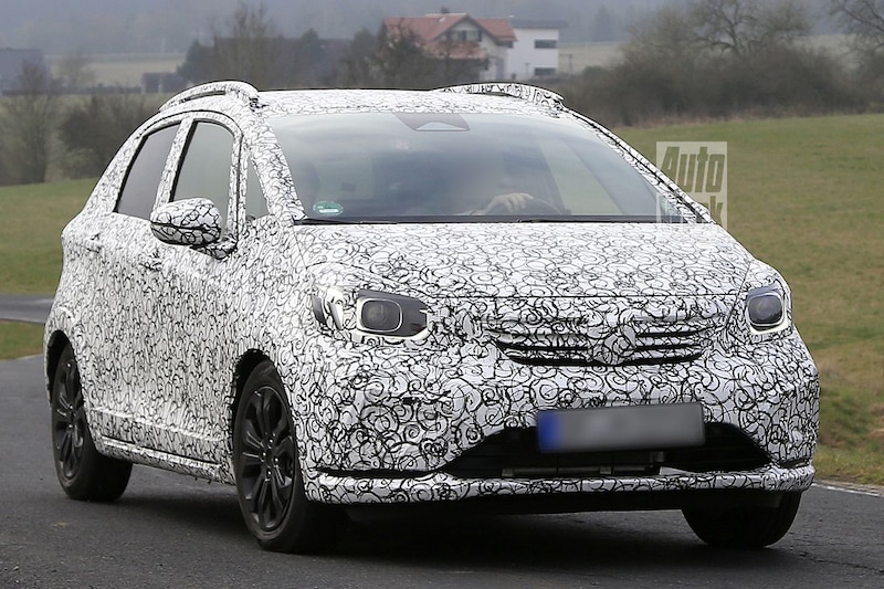 Honda Jazz spyshots