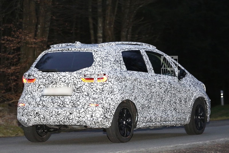 Honda Jazz spyshots