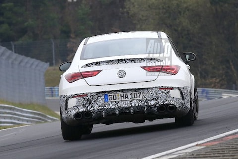 Mercedes-AMG CLA 45 breekt uit op de Ring