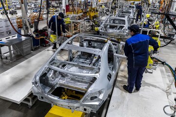 Fabriek Daimler Mercedes-Benz productie