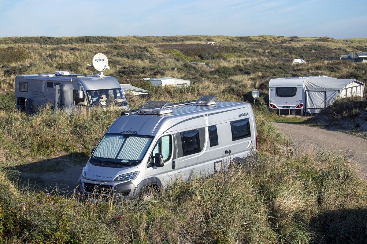 Vrij kamperen campers
