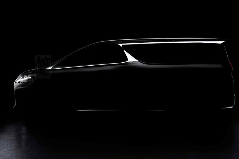 Lexus LM teaser
