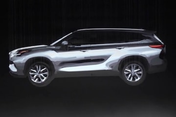 Toyota Highlander teaser