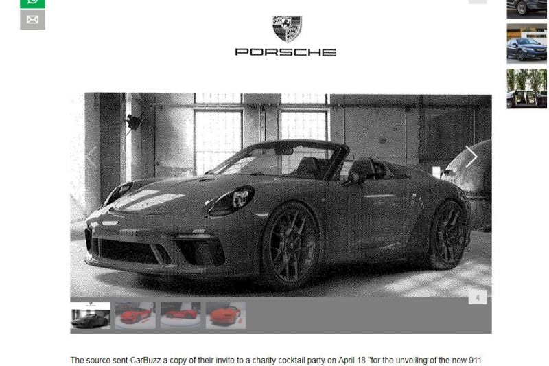 Porsche 911 Speedster