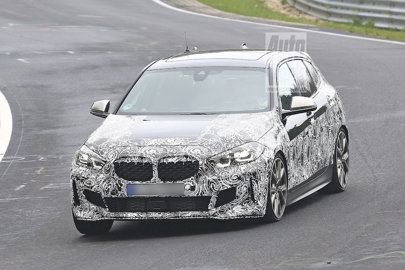 BMW M135i spyshots