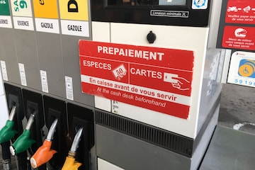 tanken frankrijk buitenland benzine benzineprijzen