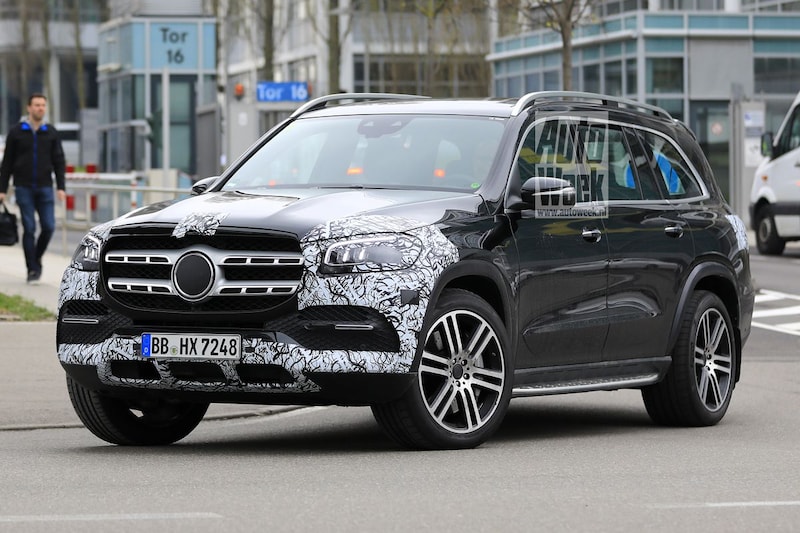 Mercedes-Benz GLS Spyshots
