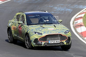 Aston Martin DBX Spyshots