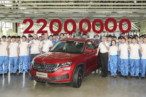 Skoda bouwt 22 miljoenste
