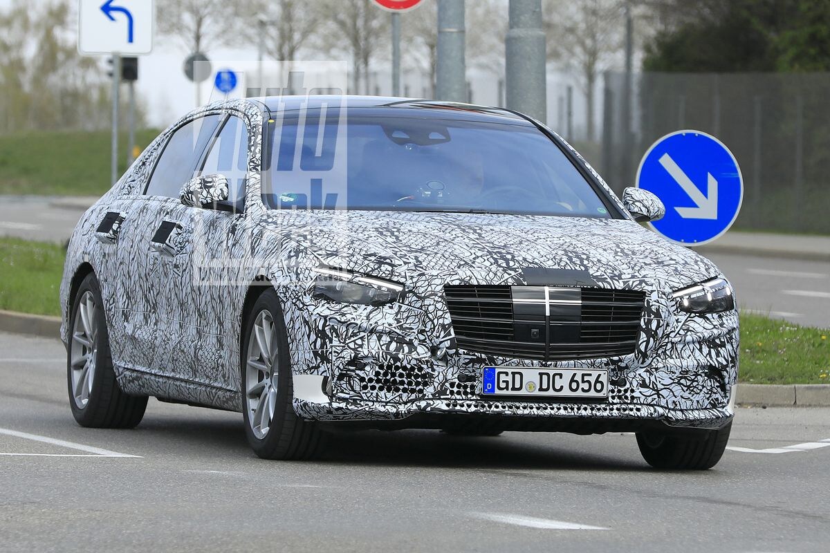 Spyshots Mercedes-Benz S-klasse
