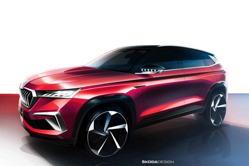Skoda Vision GT teaser