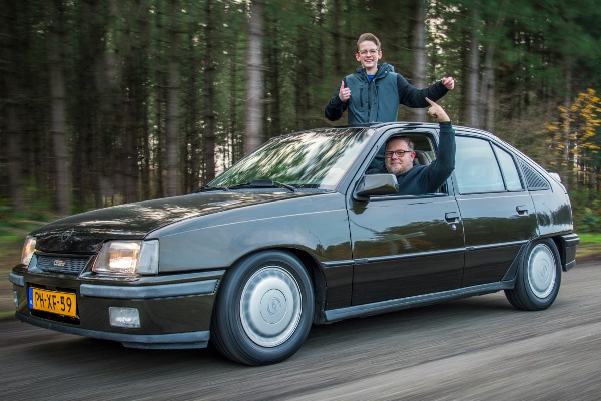 Opel Kadett GSI tiener jongeren 16-jaar