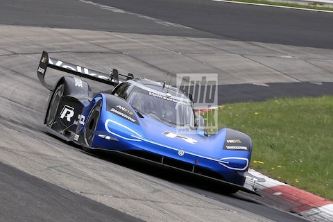 In beeld: oefenronde Volkswagen I.D. R