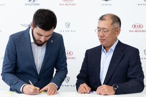 'Hyundai verbreekt samenwerking met Rimac'