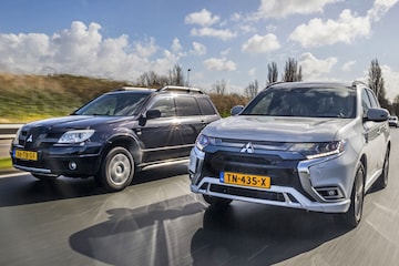 Mitsubishi Outlander oud en nieuw