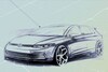 Volkswagen Golf interieurschets