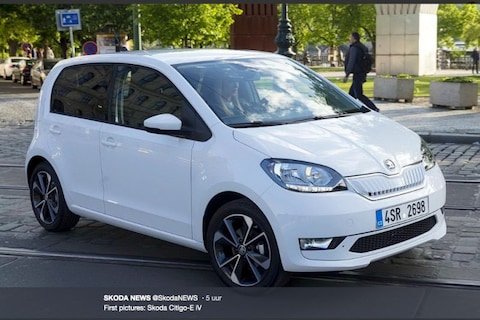 Elektrische Skoda Citigo duikt op