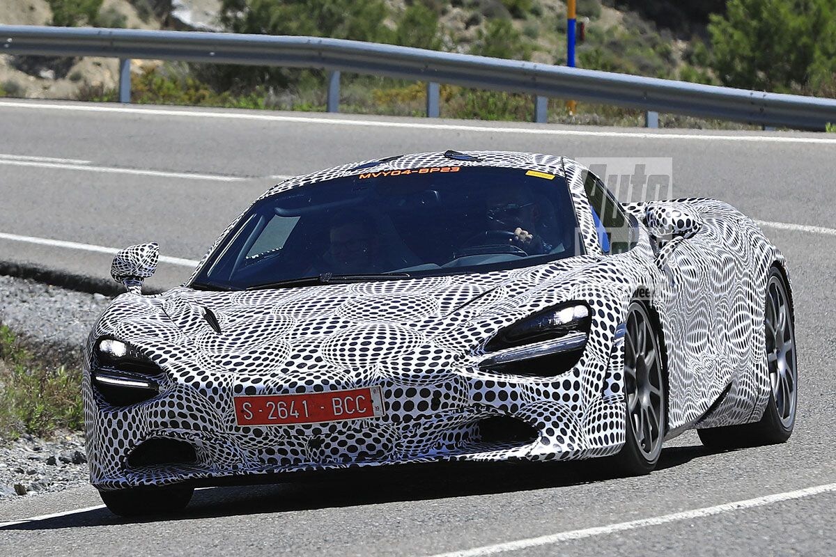 McLaren Hybrid Test Mule