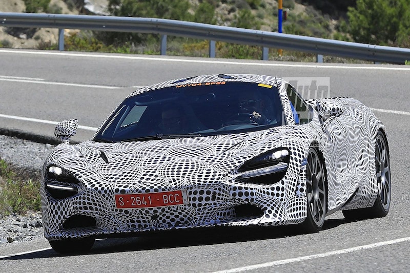 McLaren Hybrid Test Mule