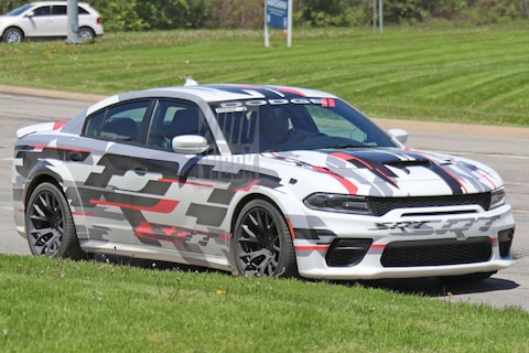 Dodge Charger Hellcat Widebody gespot