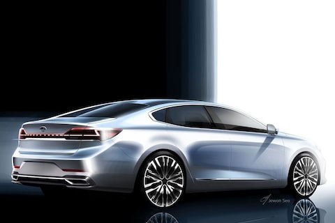 Kia teast nieuwe K7/Cadenza