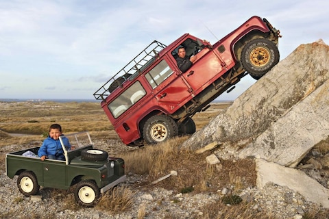 Land Rovers op de Falklandeilanden - Achtergrond