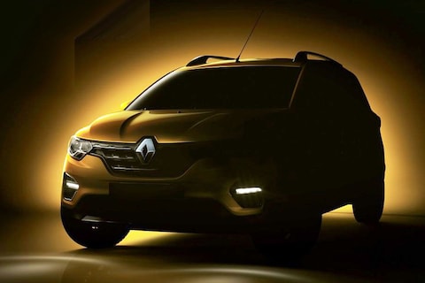 Renault Triber in beeld